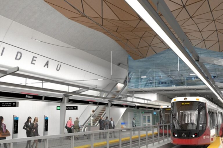 Rendered Underground Station